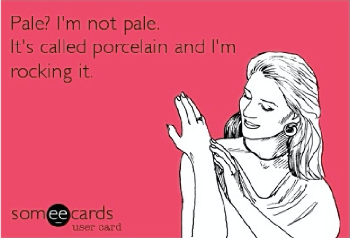 20 Things Only Pale People Understand