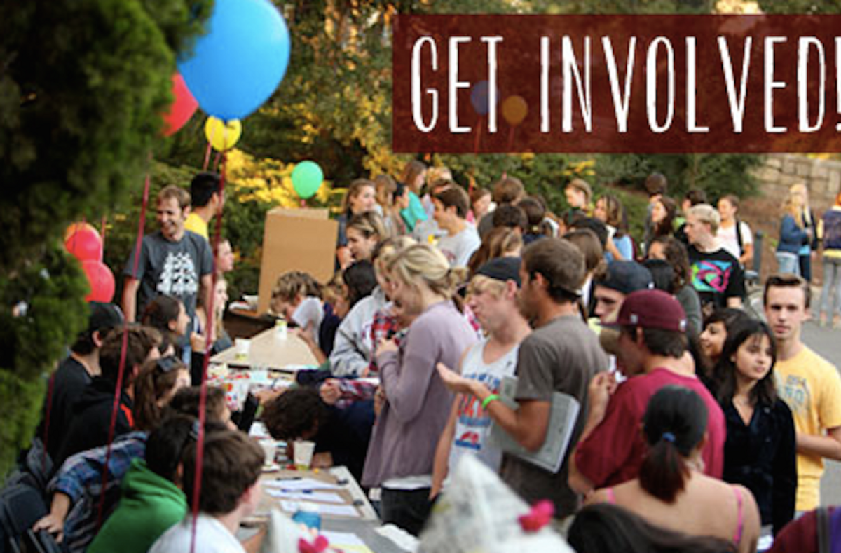The Most Used Phrase During Orientation: "Get Involved"