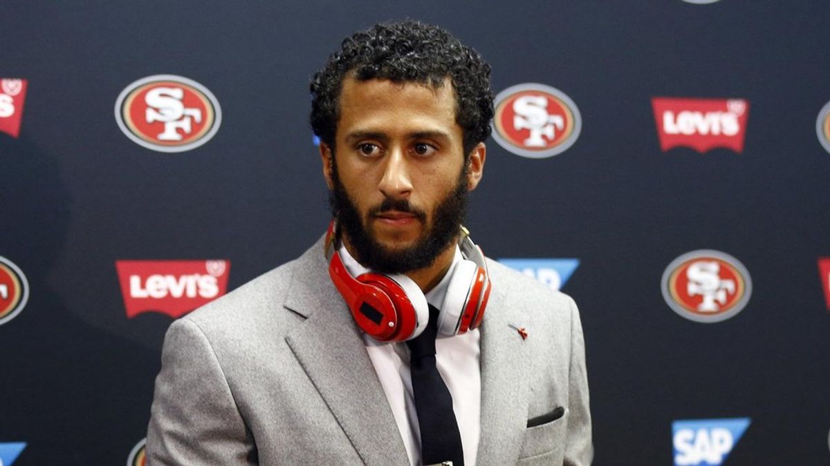 Colin Kaepernick Is Doing More Than Just Sitting