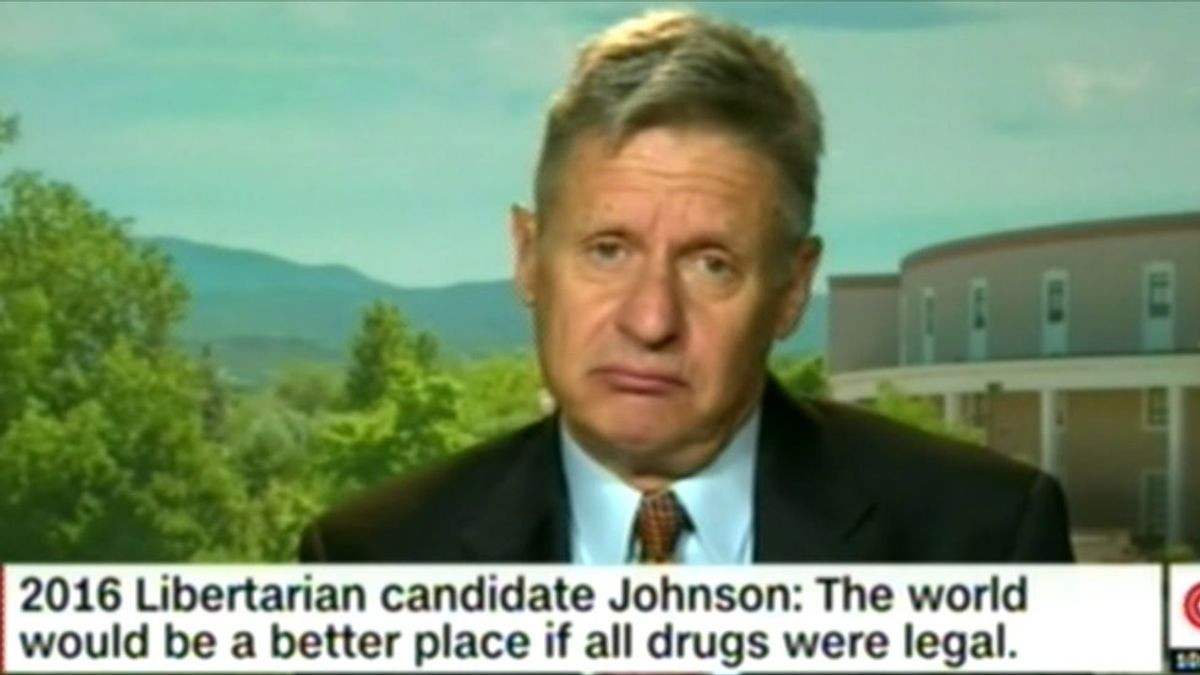 'Libertarian' Gary Johnson Continues To Show His Honest Ignorance: "What Is Aleppo?"