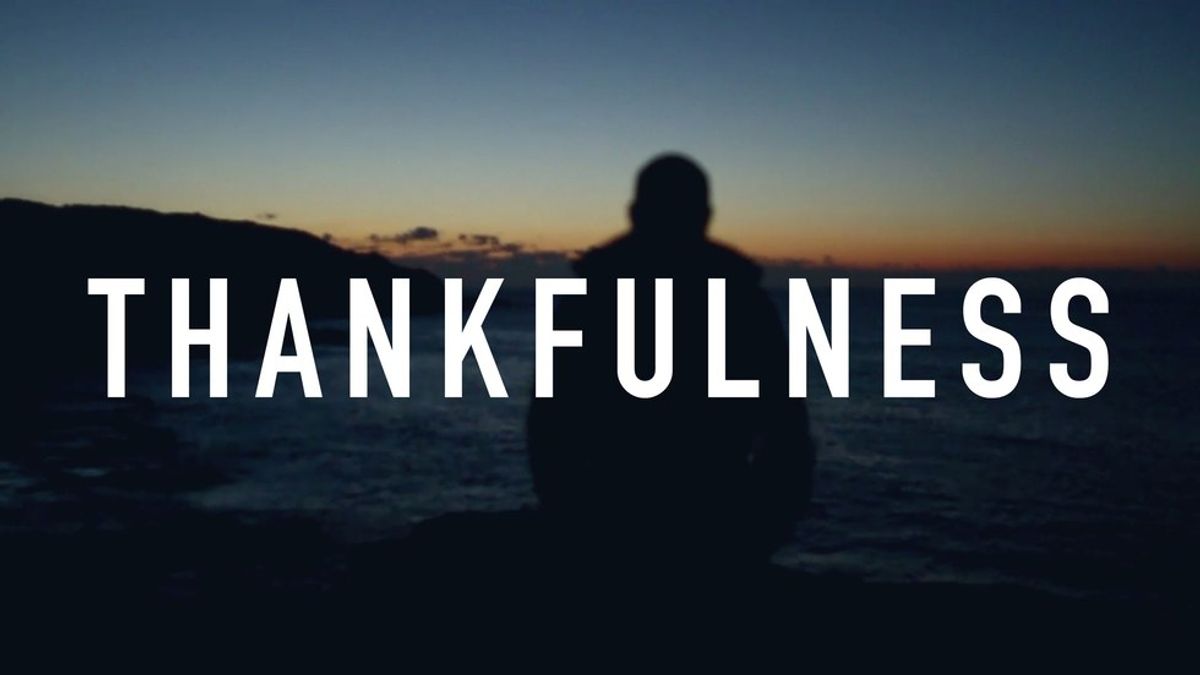 30 Things I'm Thankful For Right Now