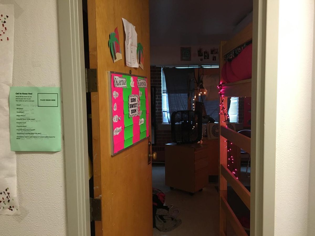 Why You Should Open Up That Dorm Door