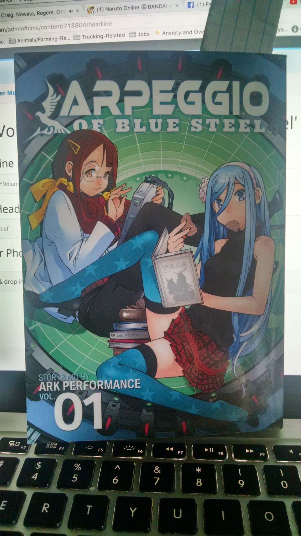 Review of Volume I of the 'Arpeggio of Blue Steel' Manga Series