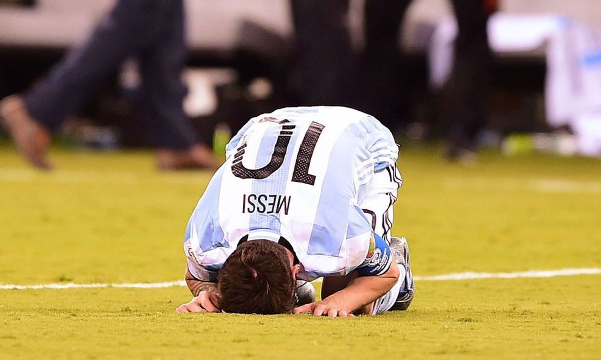 Lionel Messi Y El Fracaso De La Selección De Fútbol De Argentina