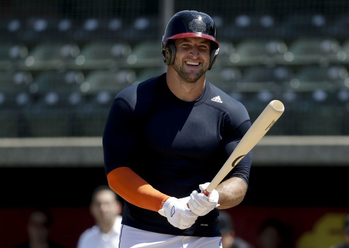 So You Thought Tim Tebow Couldn't Play Baseball?