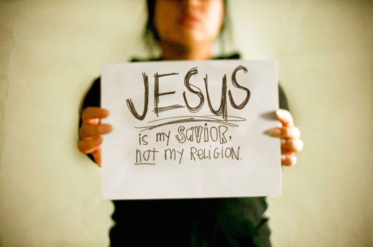 I Am Not Religious — I Am Saved By Grace