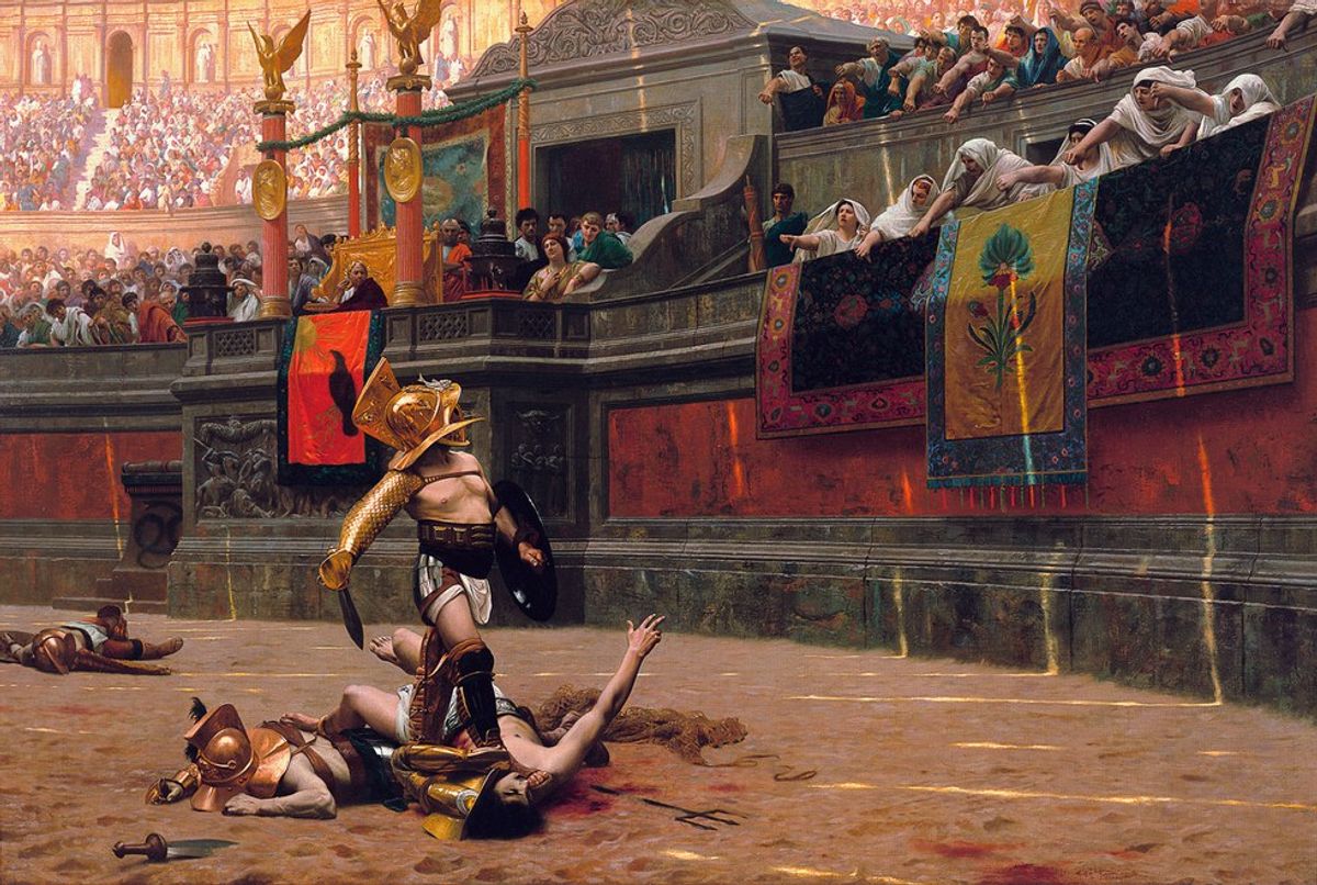 A Death In Gladiator School