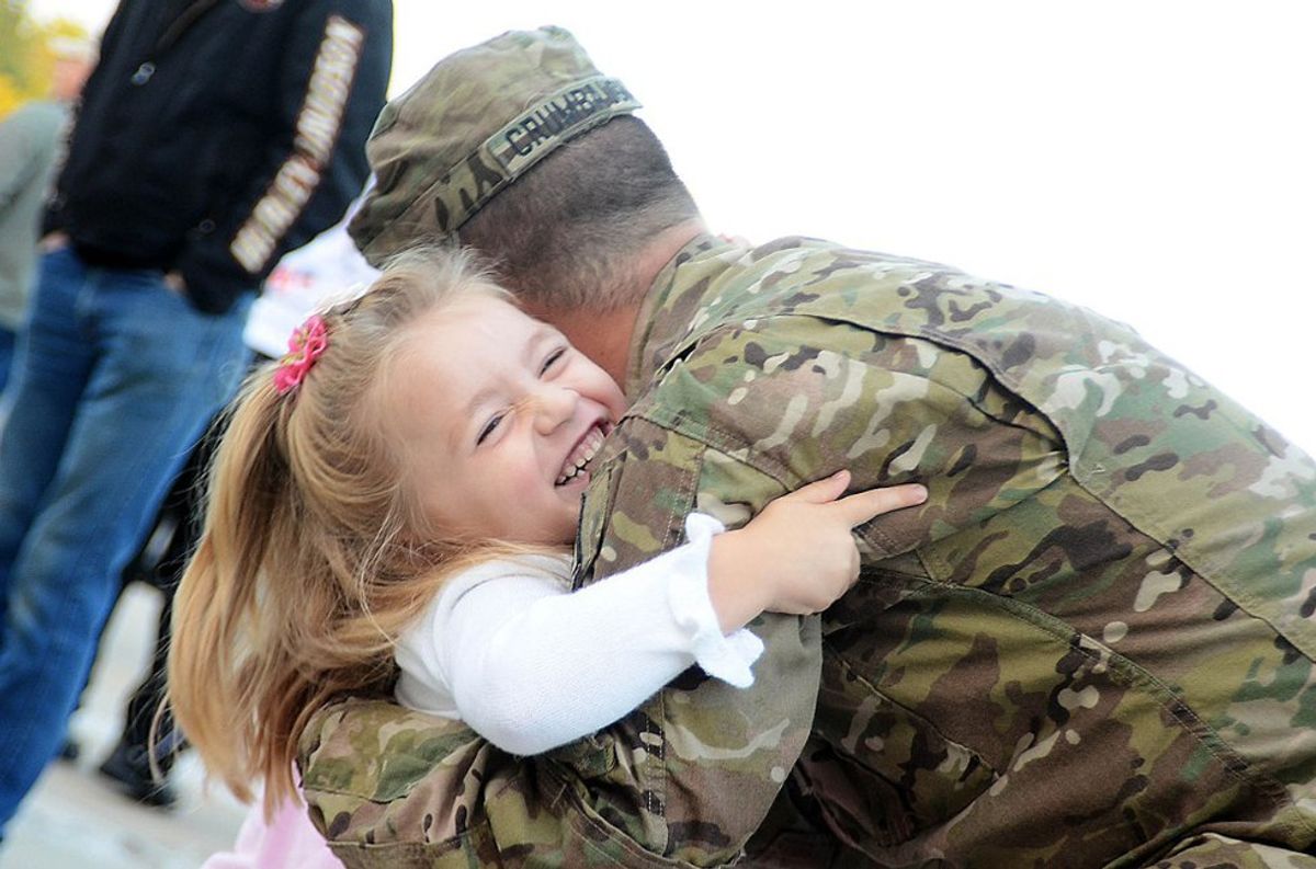 What It Means Growing Up The Child Of A Veteran