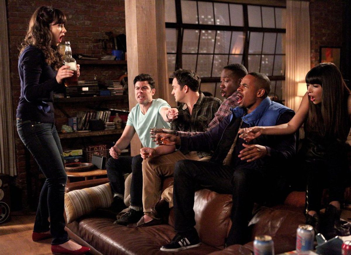 A Night Of Drinking As Told By New Girl