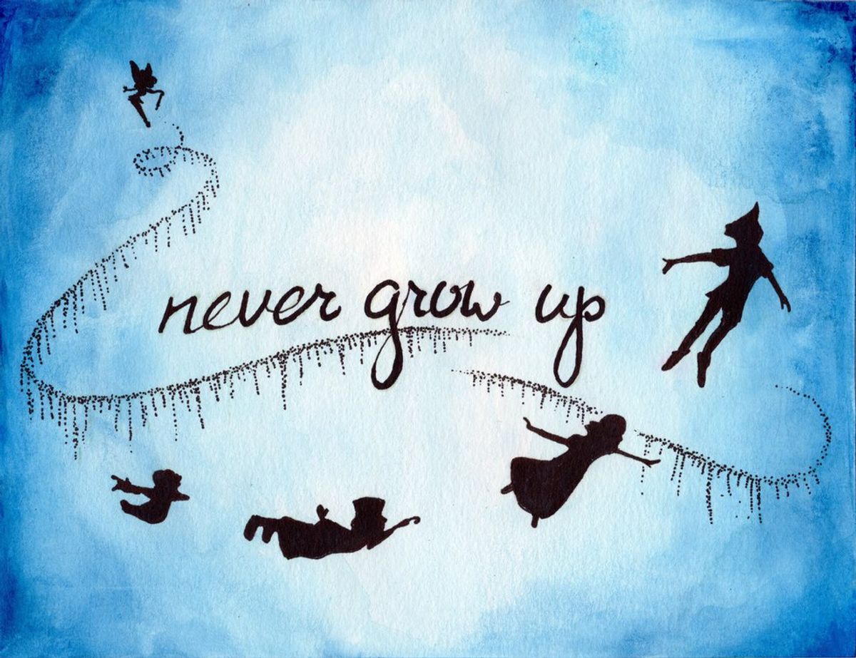 What Never Growing Up Means To Me