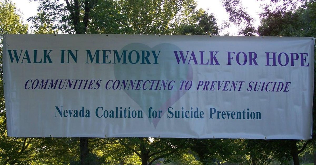 Walk In Memory, Walk In Hope Suicide Prevention Walk
