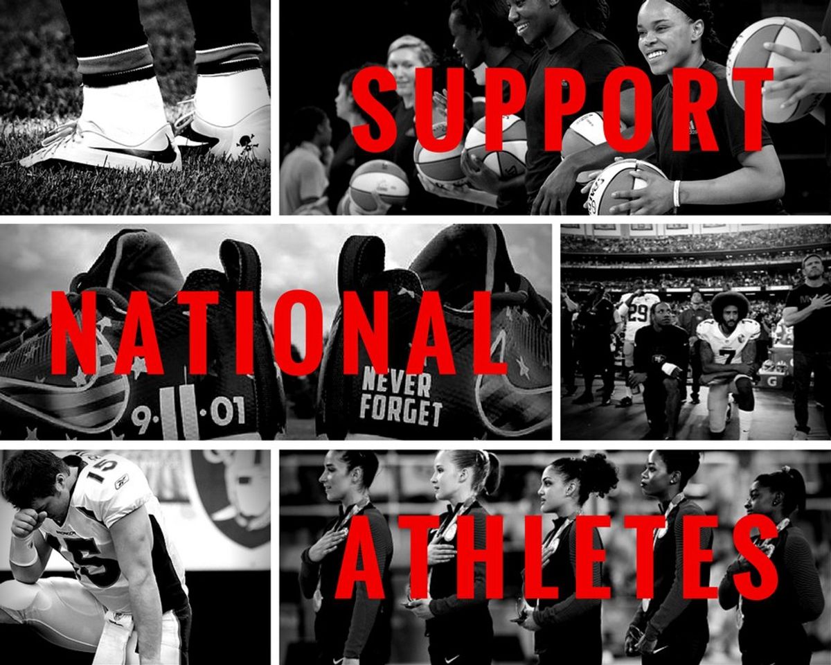 Why Our National Athletes Deserve Their Freedom