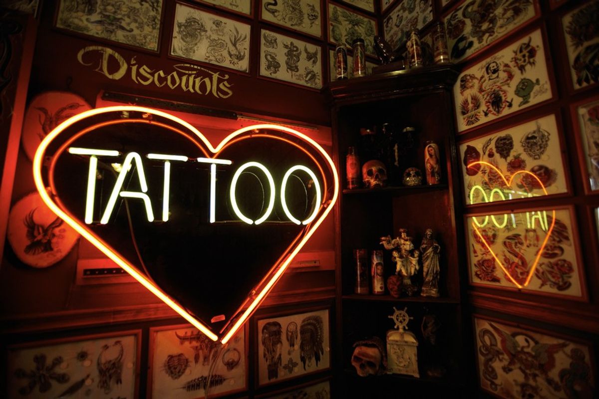 What It's Like To Get A Tattoo