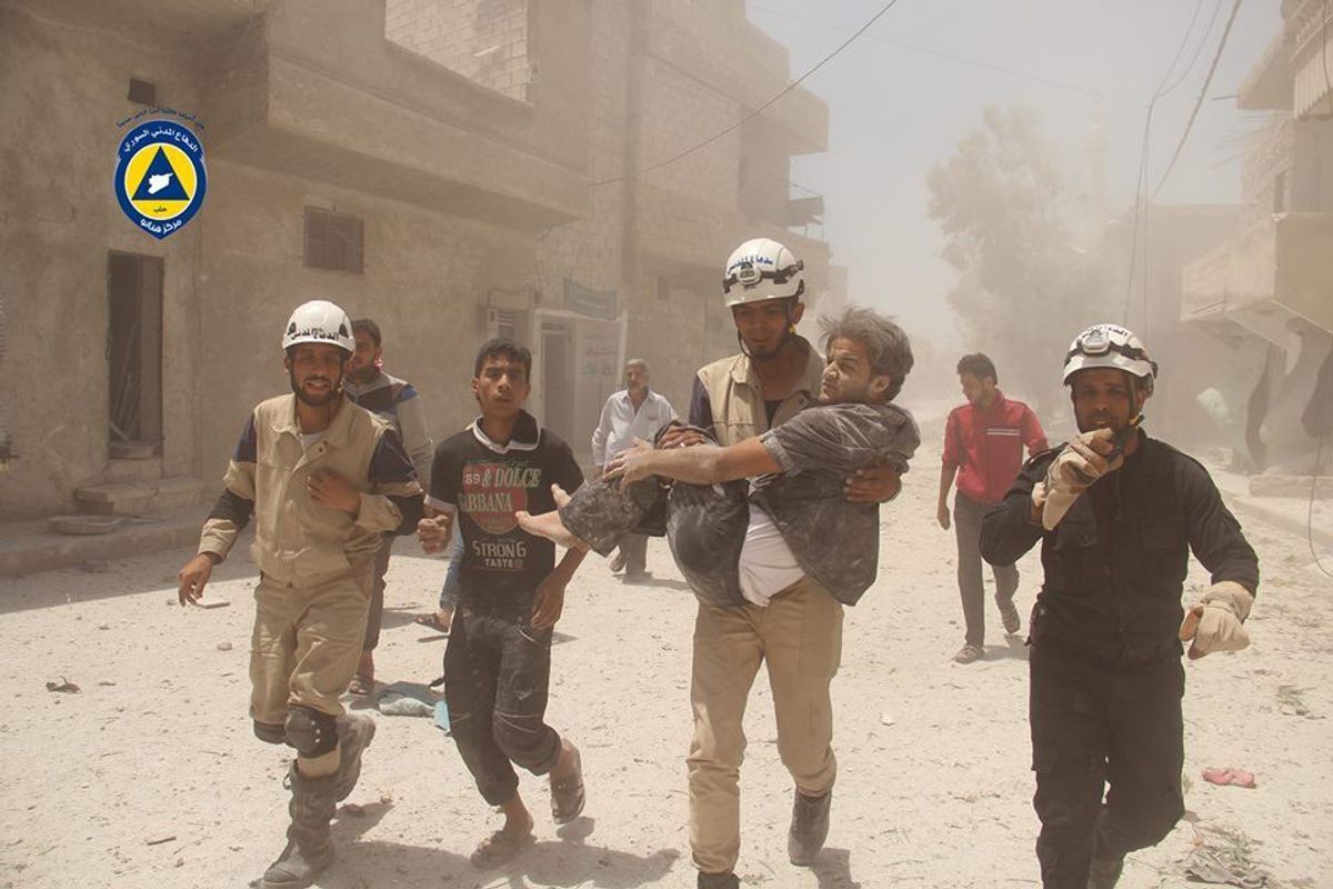 How The White Helmets Are Slowly But Surely Saving The World