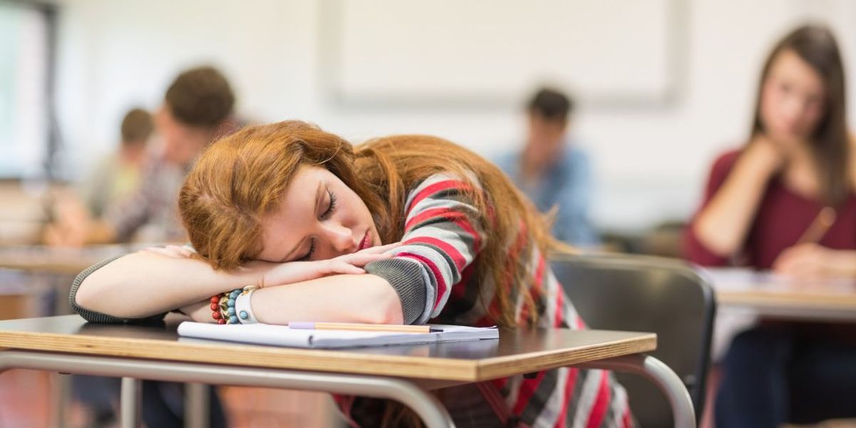 6 Ways To Not Fall Asleep In Class
