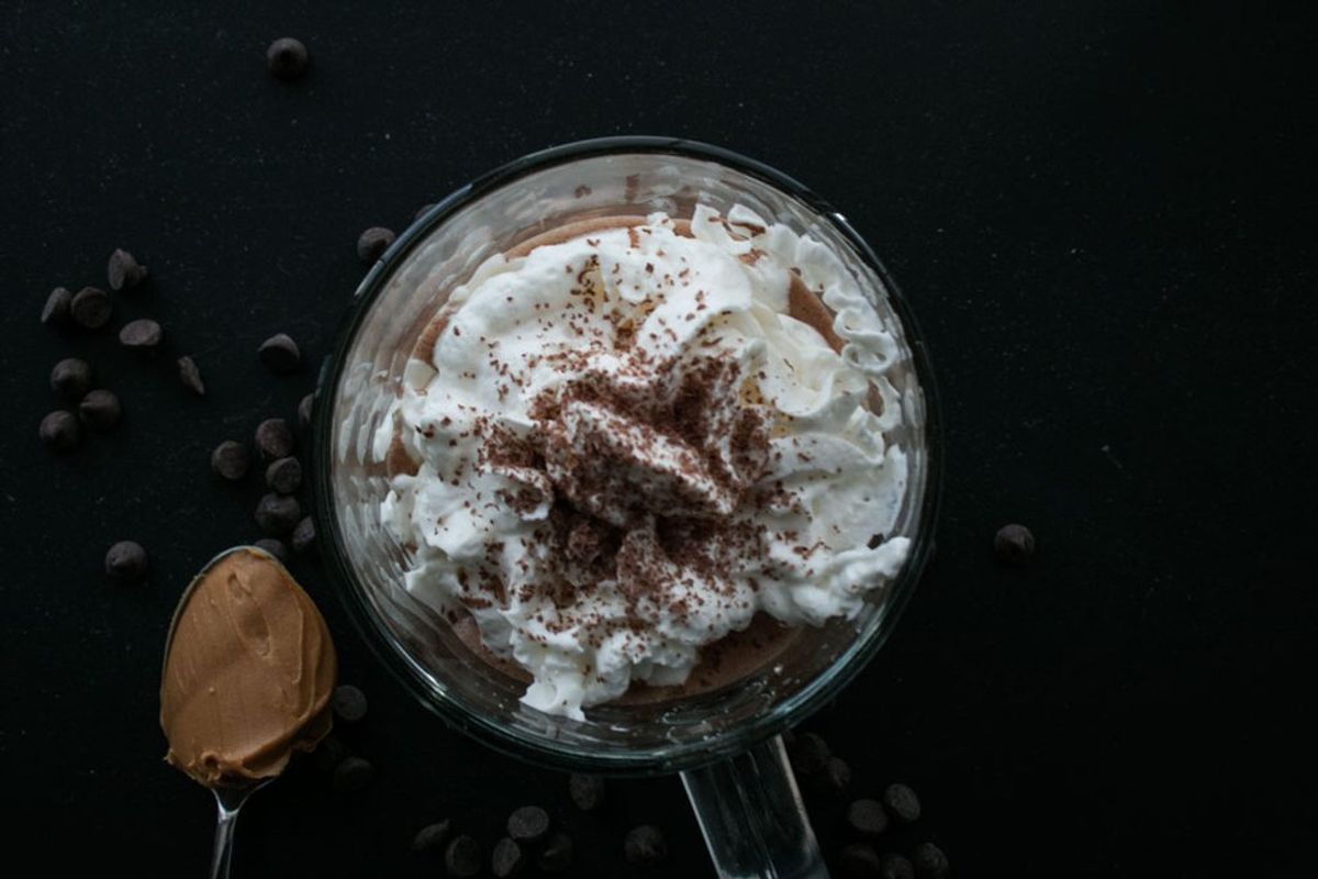 A DIY Recipe: Peanut Butter Chocolate Latte