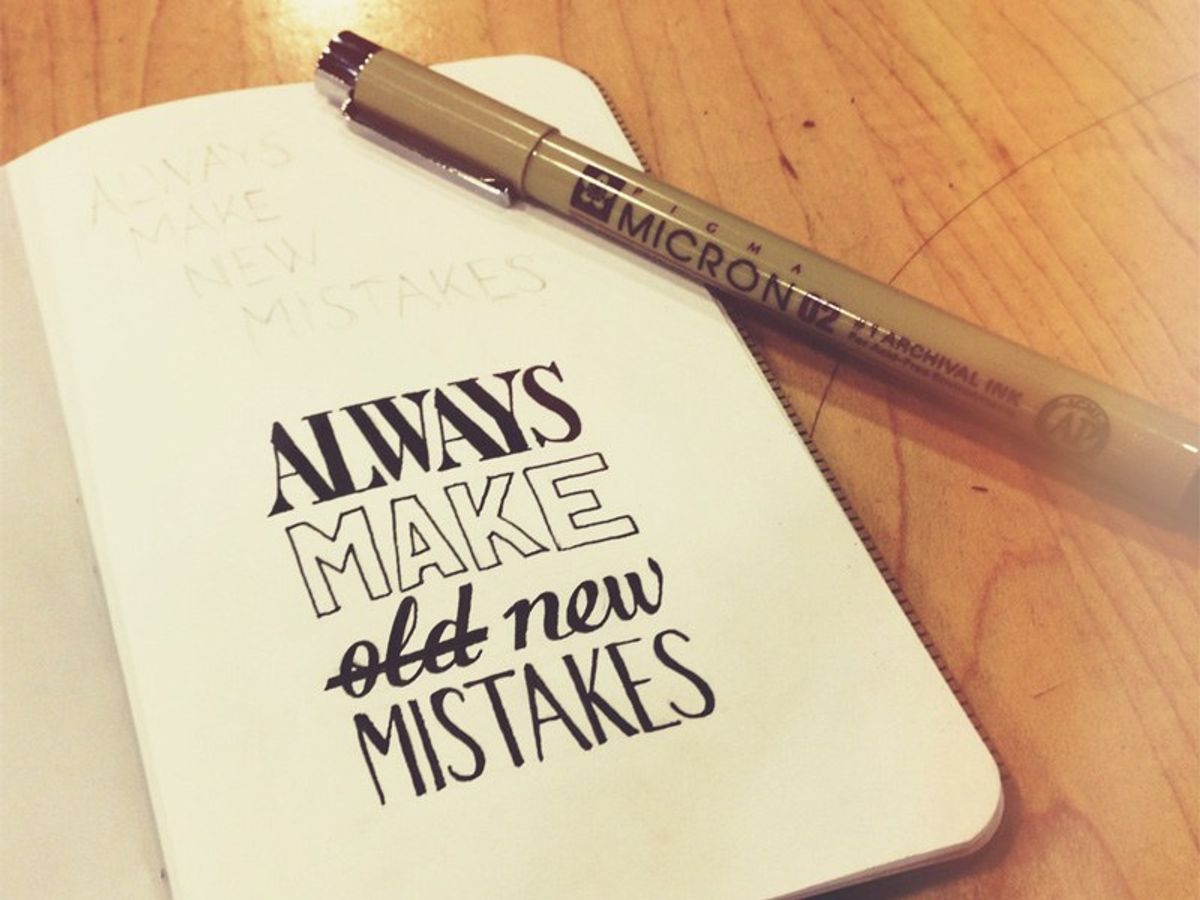 Mistakes Are For Learning