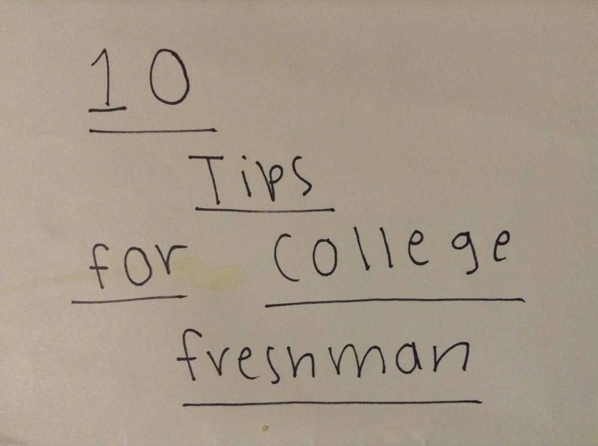 Top 10 Tips for Incoming College Students