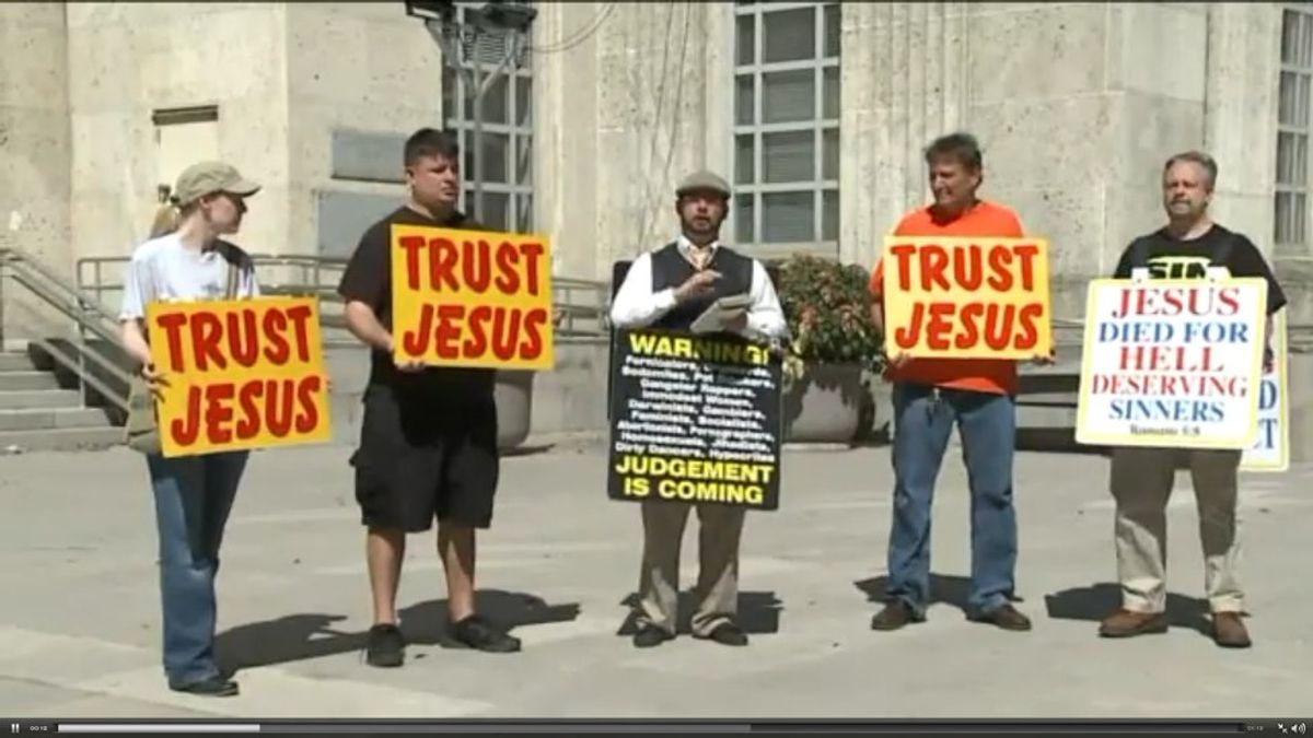 Sidewalk Preachers: Even Christians Don't Really Like Them