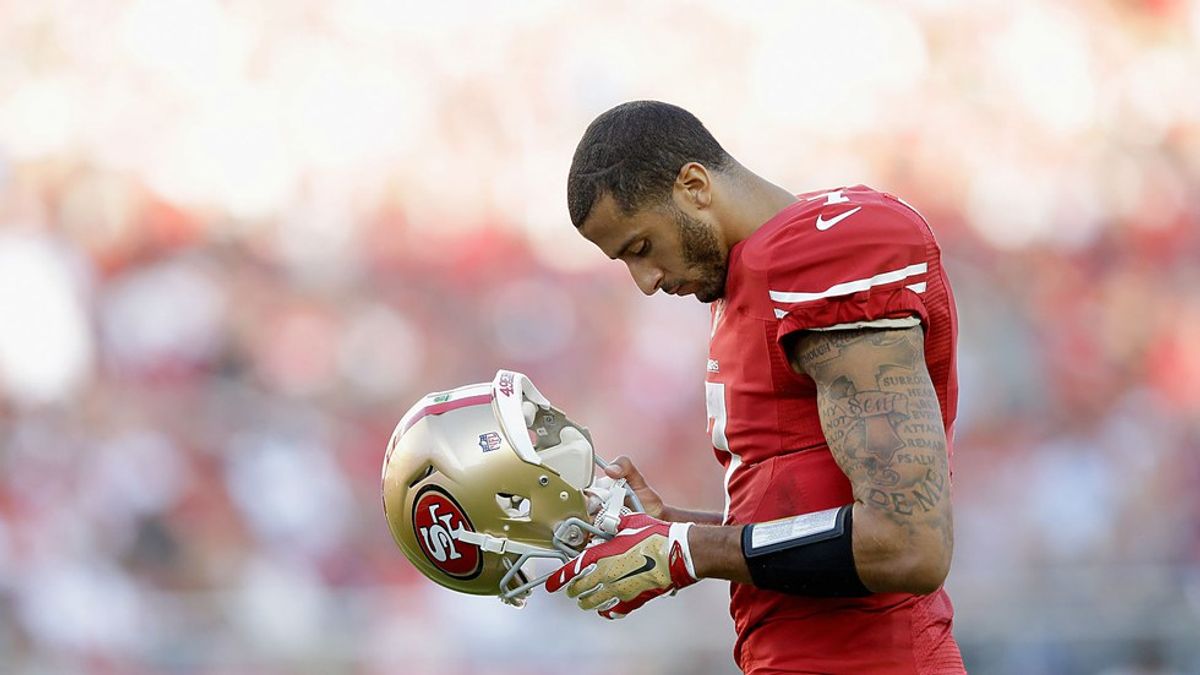 Football Star Colin Kaepernick's Decision To Sit During The National Anthem
