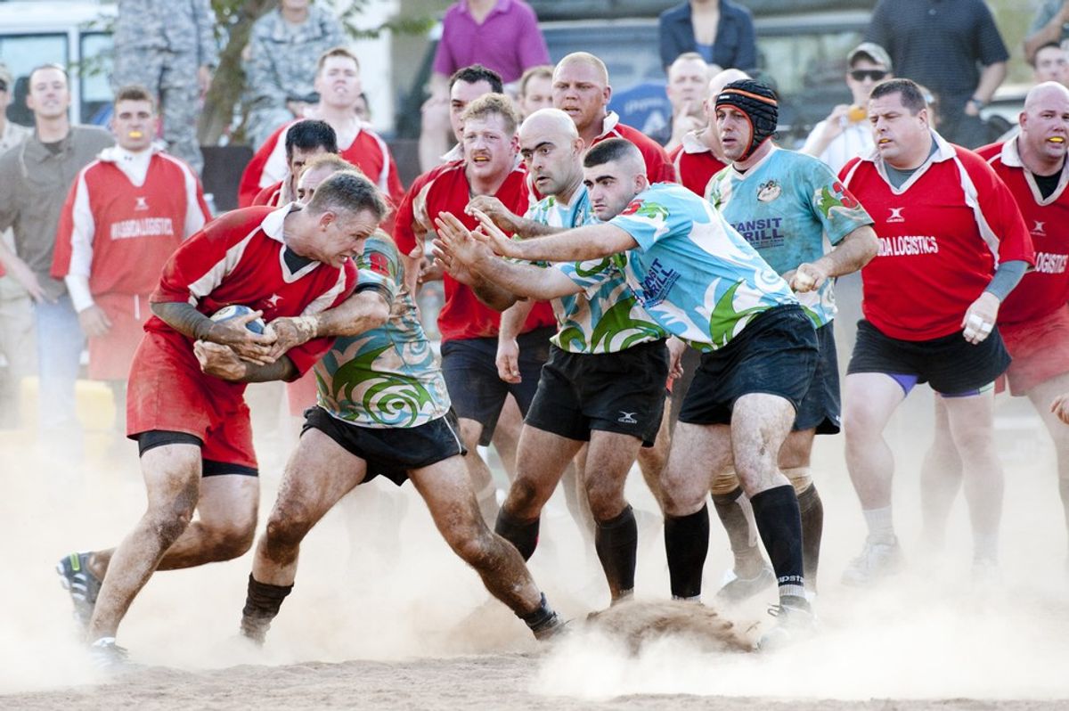 Rugby: Regardless, Hit Somebody