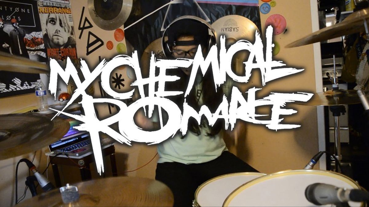 (Drum Cover) "Welcome To The Black Parade" By My Chemical Romance