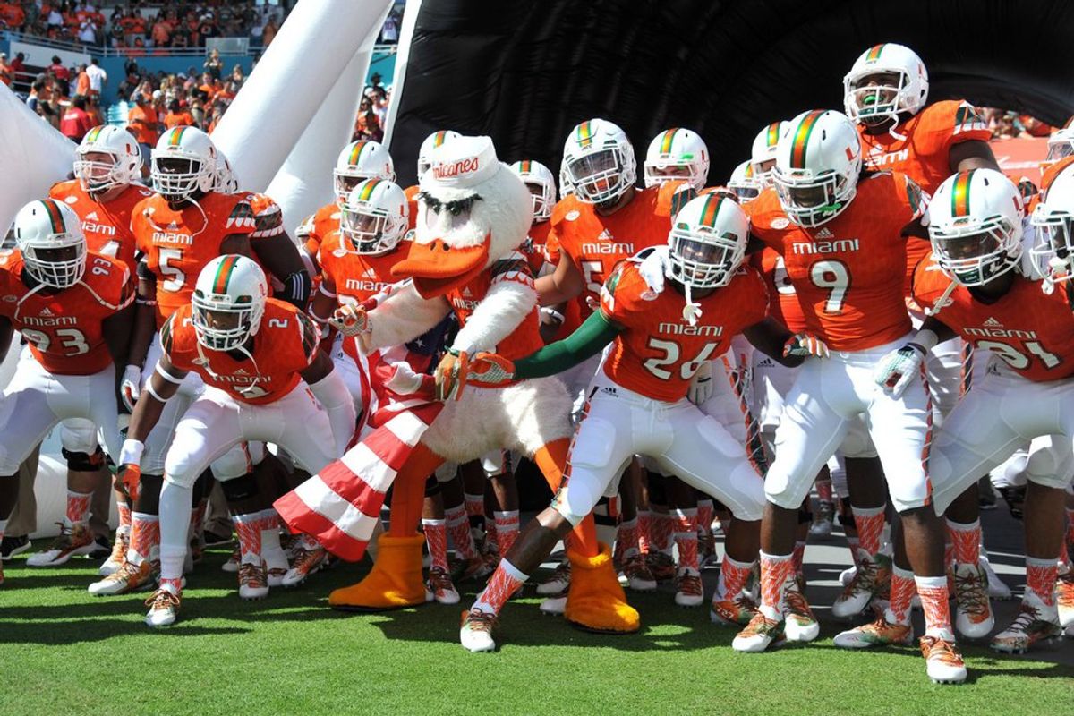 Miami Hurricanes Ranked 14th After Bye Week
