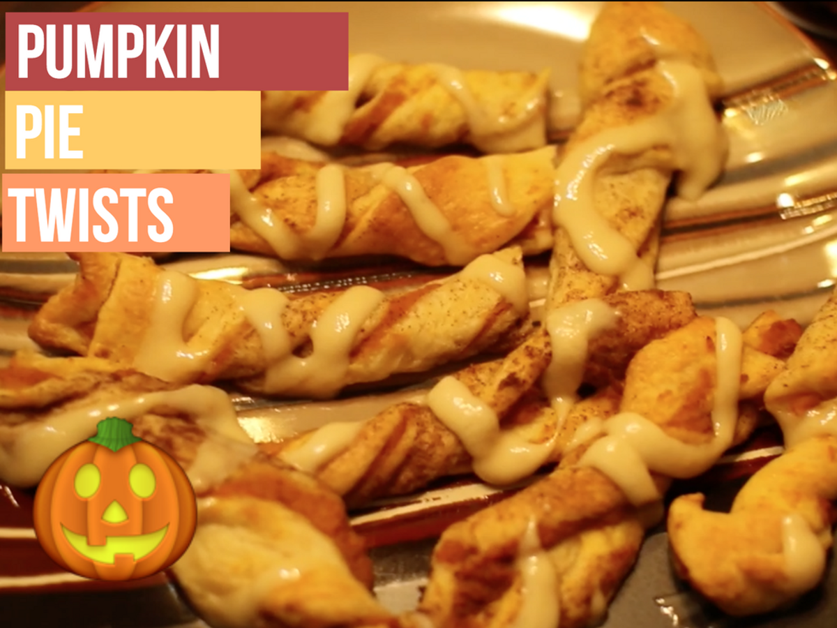 Video: Pumpkin Pie Twists Recipe