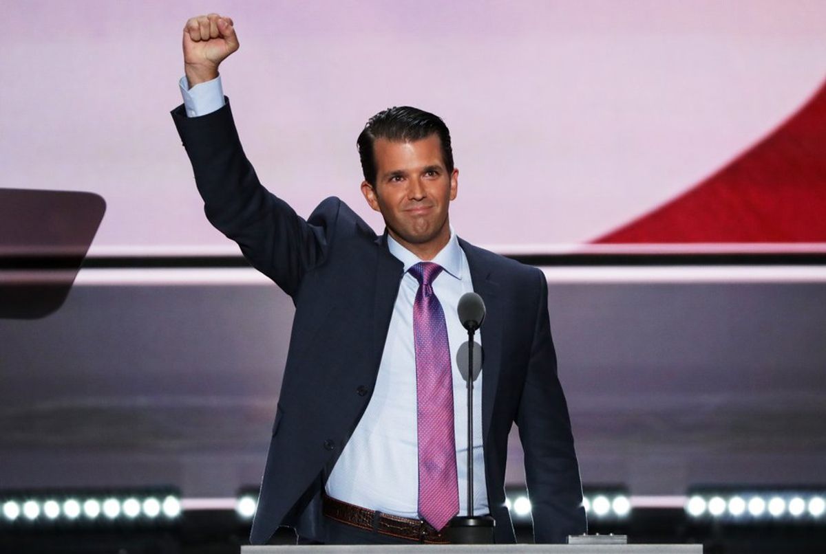 Let's talk about Donald Trump, Jr. Comparing Refugees to Skittles