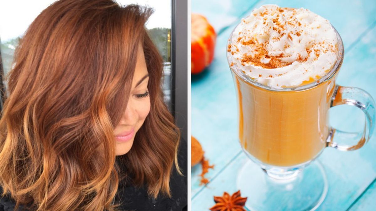 Pumpkin Spice Hair Is The Hottest Beauty Trend Of The Season