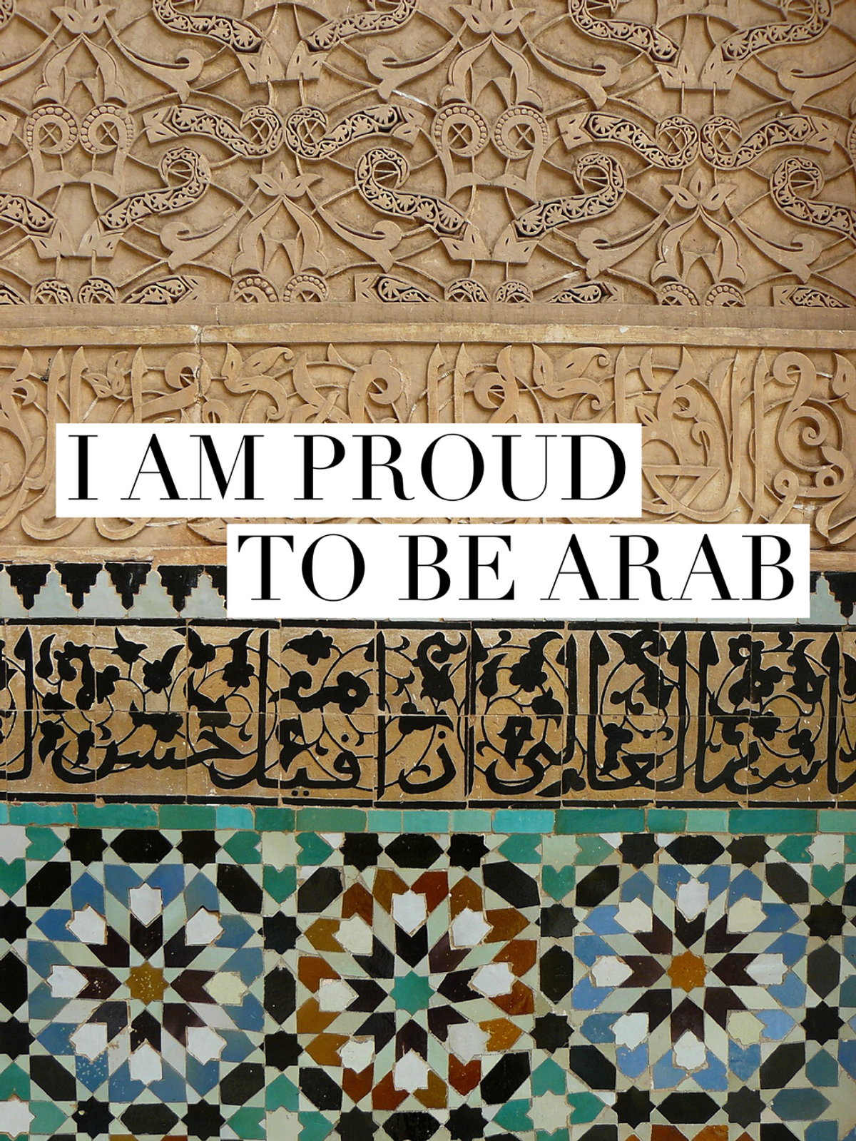 Why I Am Proud To Be Arabic