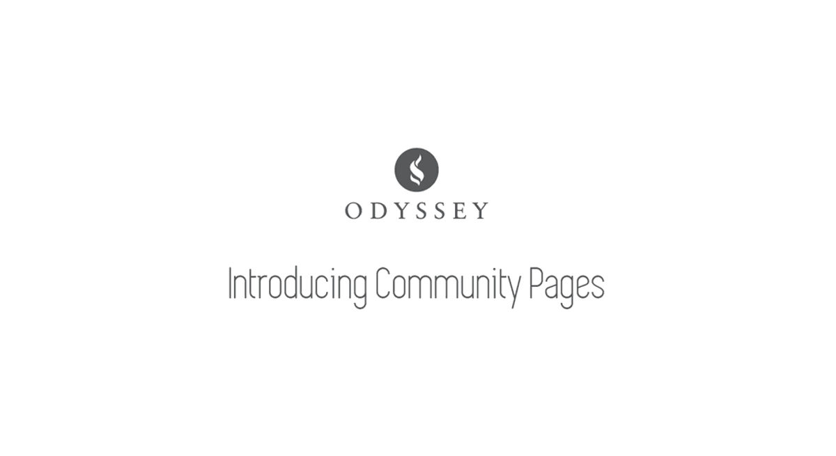 Introducing Community Pages