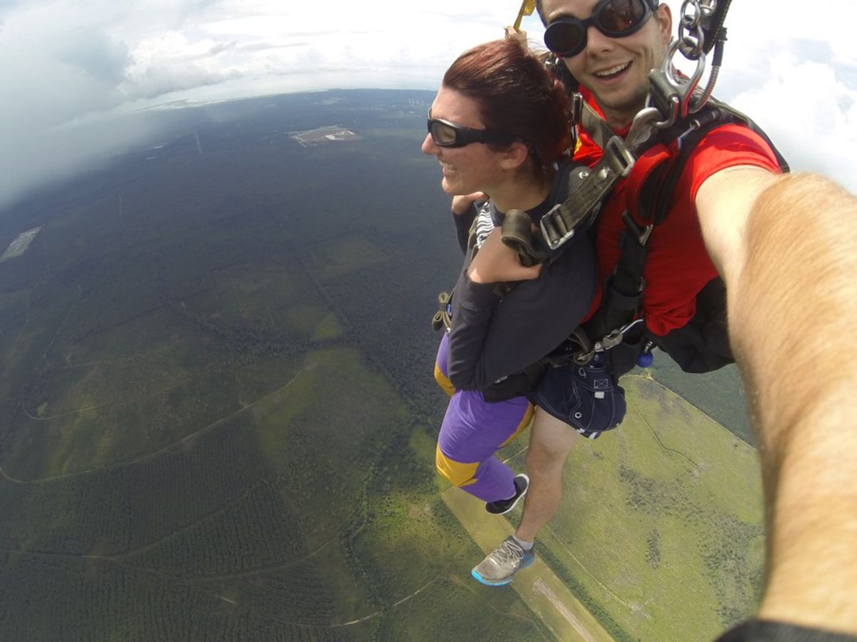 Skydiving Into My 20s
