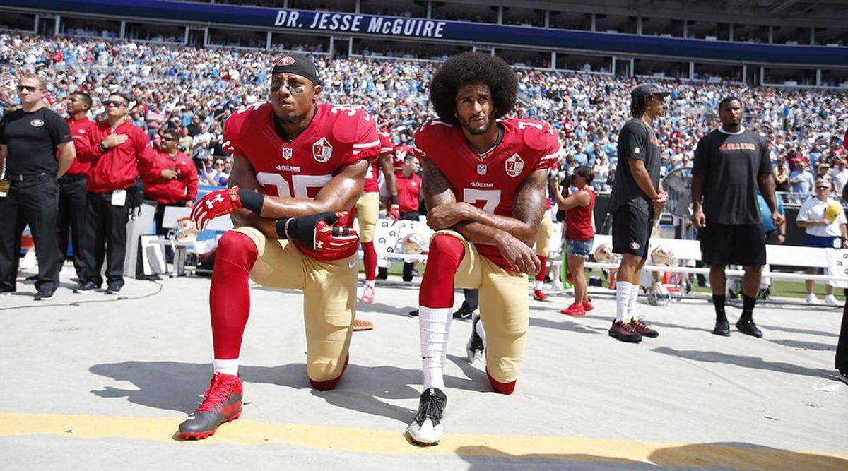 The Controversy Surrounding A Debate Of Patriotism, Racial Inequality, And The World Of Sports