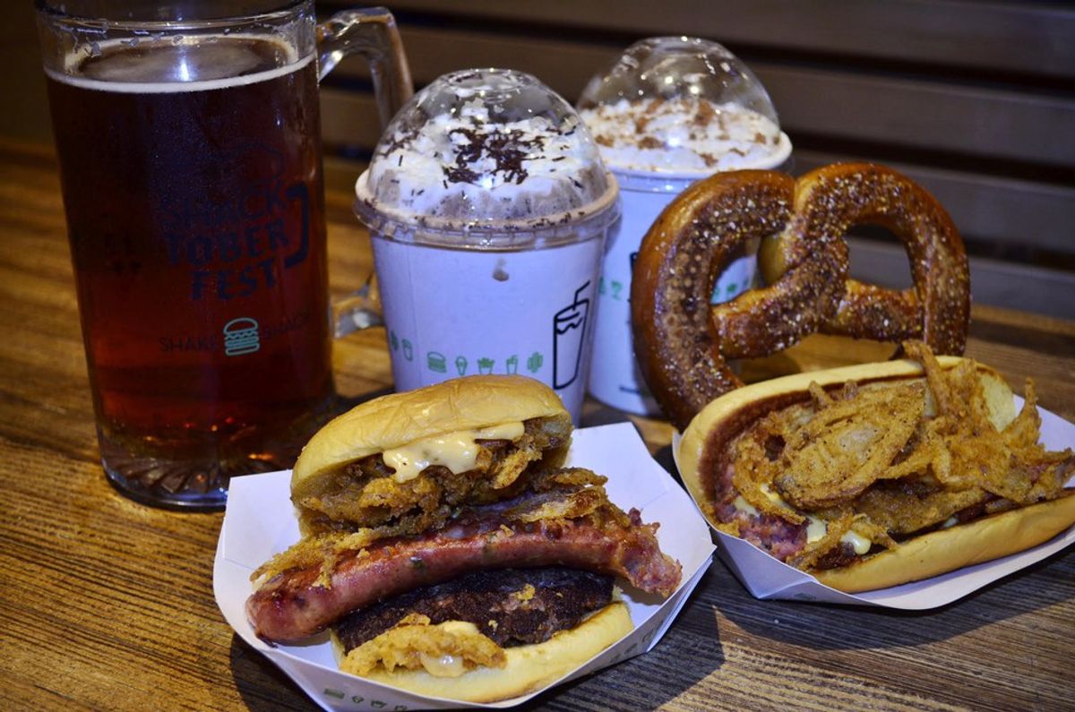 Raise A Glass For Brews, Bratwursts, And Burgers...Shacktoberfest Is here!