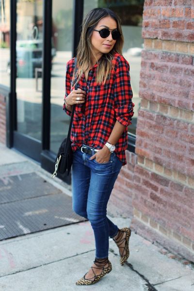 How to Wear Flannel Plaid - College Fashion