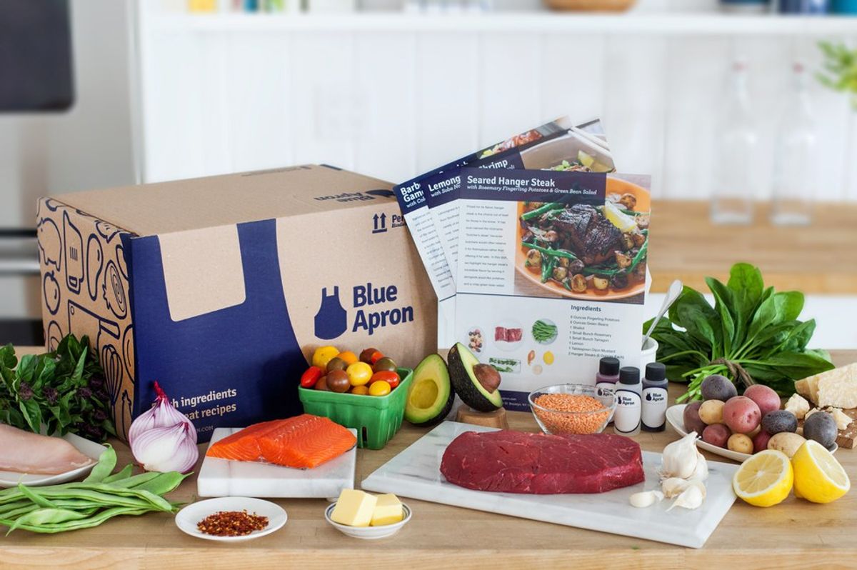 Blue Apron: the classiest meals I've ever cooked in college