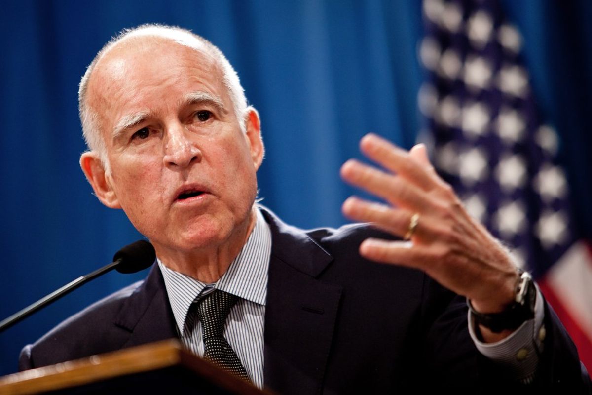 A Thank You Letter to California Governor Jerry Brown