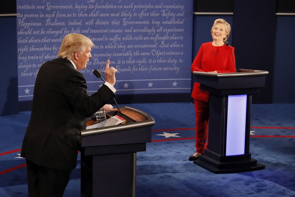 Trump Flops, Hillary Survives In First Debate