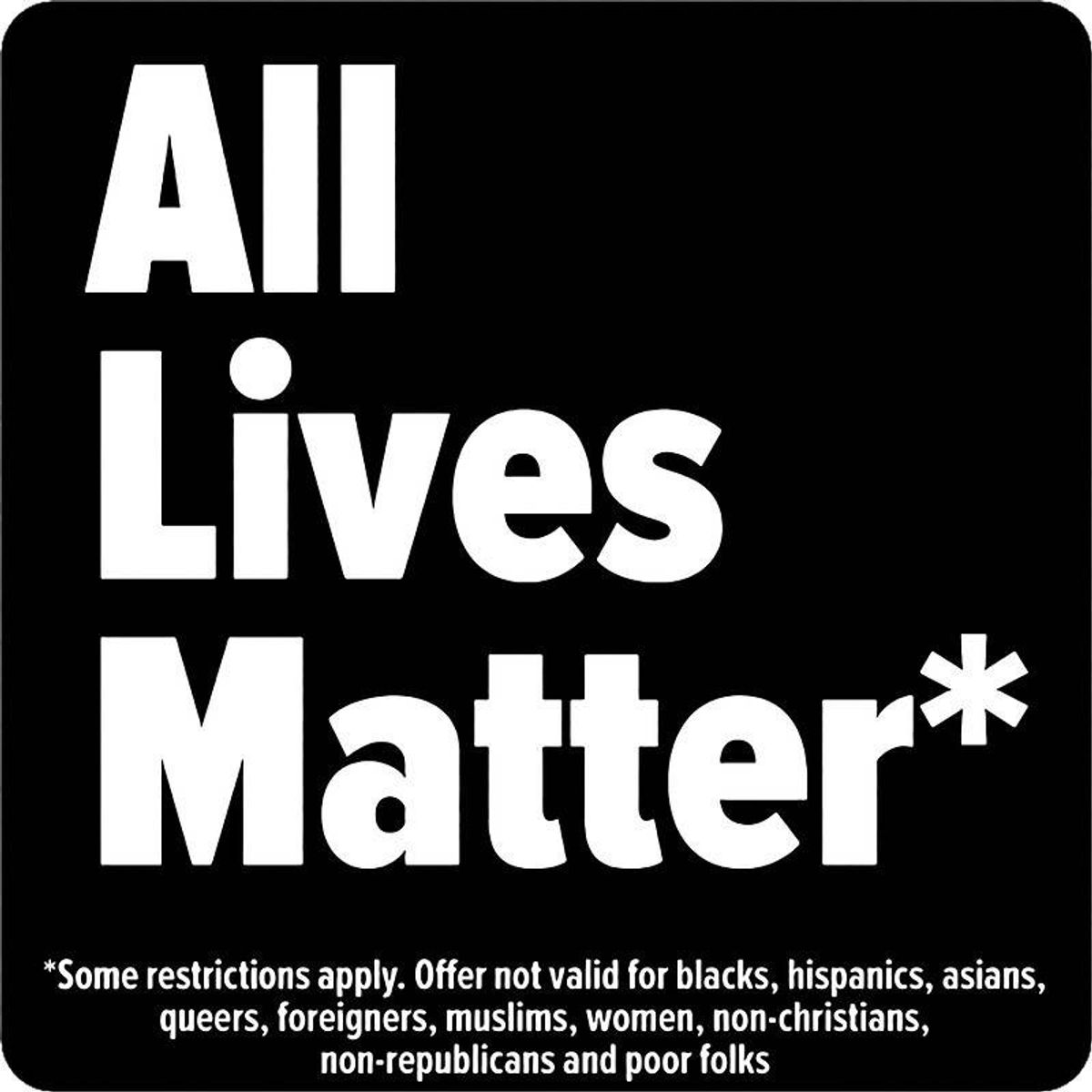 All Lived Do Not Matter