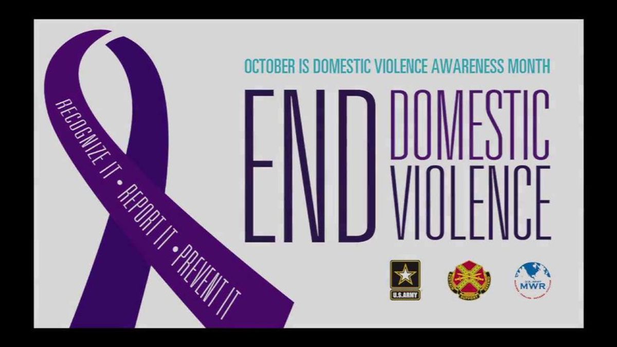 It's Finally National Domestic Violence Awareness Month