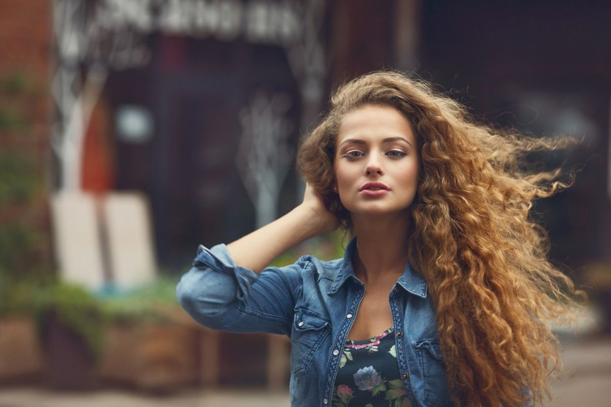 An Open Letter To The Girl With The Crazy-Curly Hair