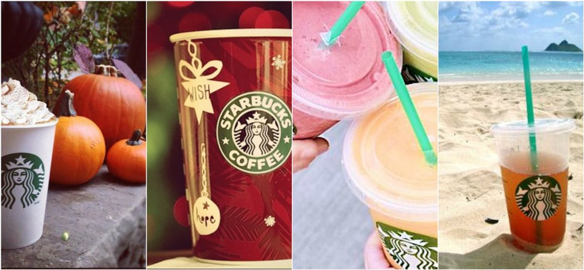 The Ultimate Seasonal Starbucks Order According To Your Mood