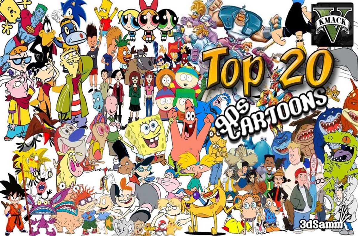 Top 10 Cartoons I Loved Growing Up