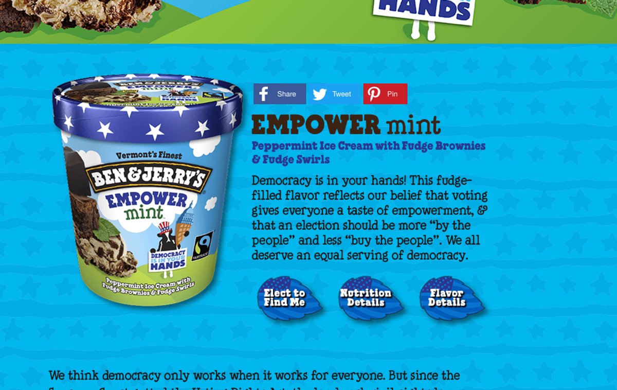 Empower Mint: Ben & Jerry's Is Making A Statement