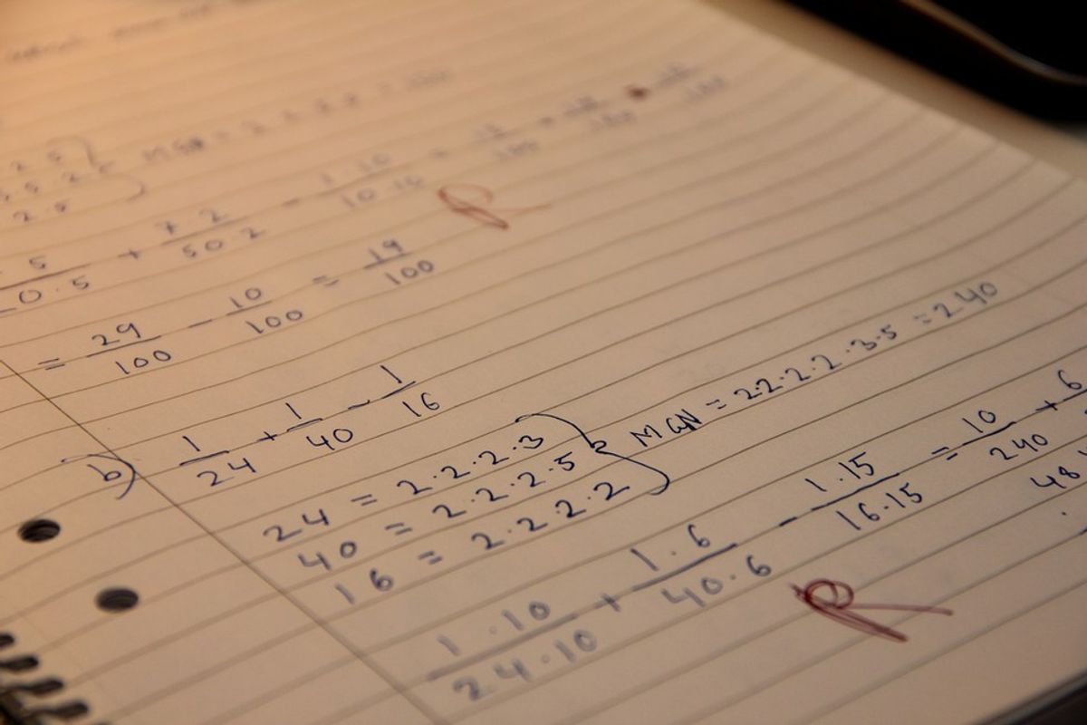 10 Thoughts You Have While Doing Math Homework