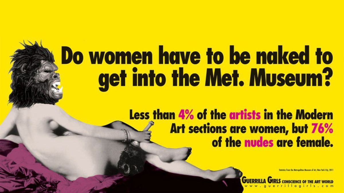 11 Guerrilla Girl Works That The World Needs to See