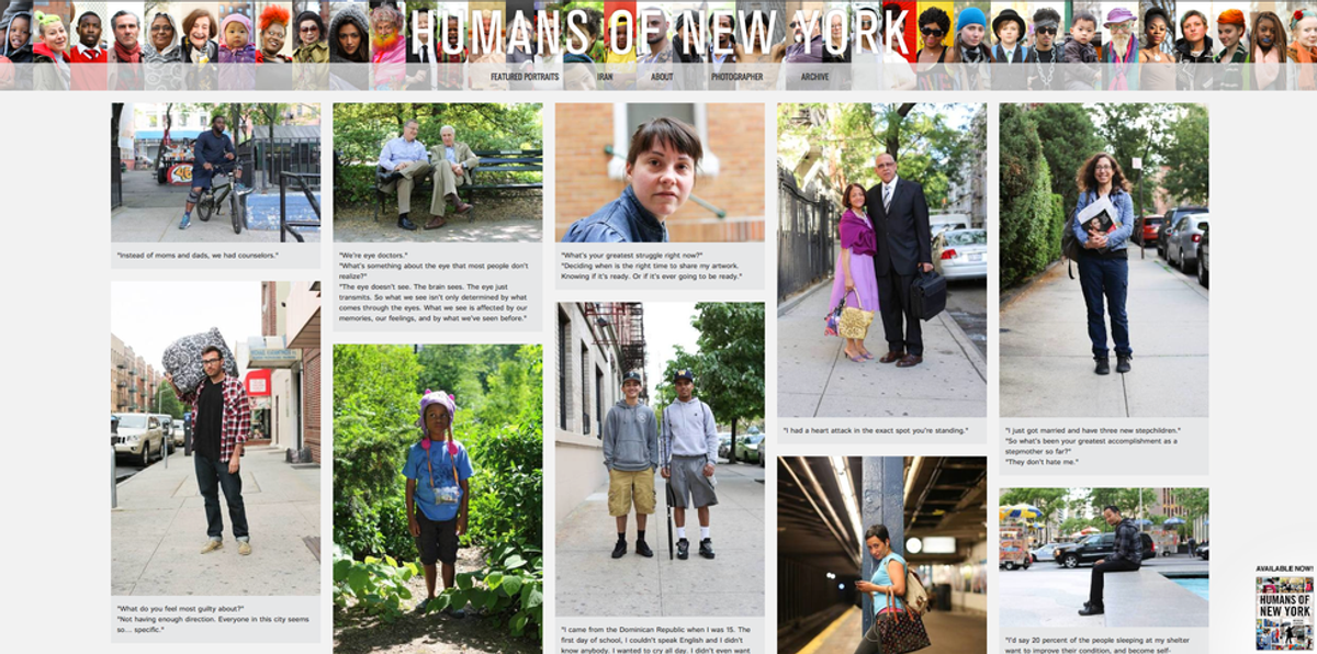 The Human Behind Humans of New York