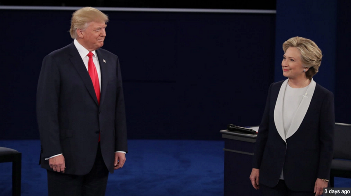 Why The First 15 Seconds of The Second Presidential Debate Taught Me More About The Candidates Than The Actual Debate Did