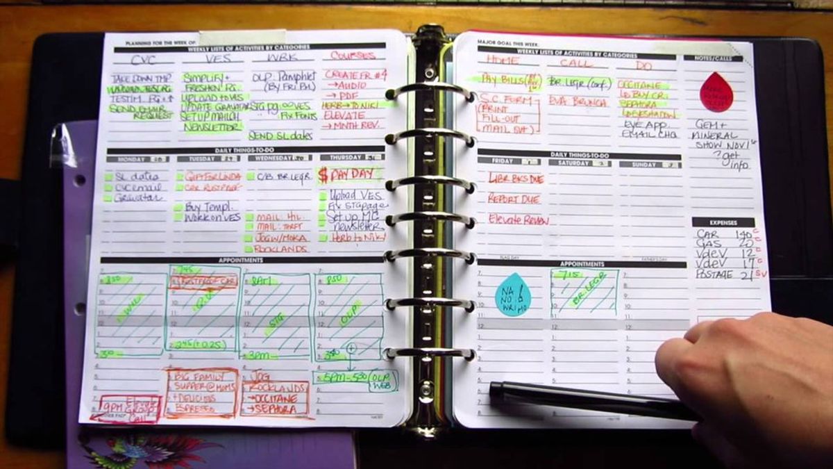 How to Keep a Planner